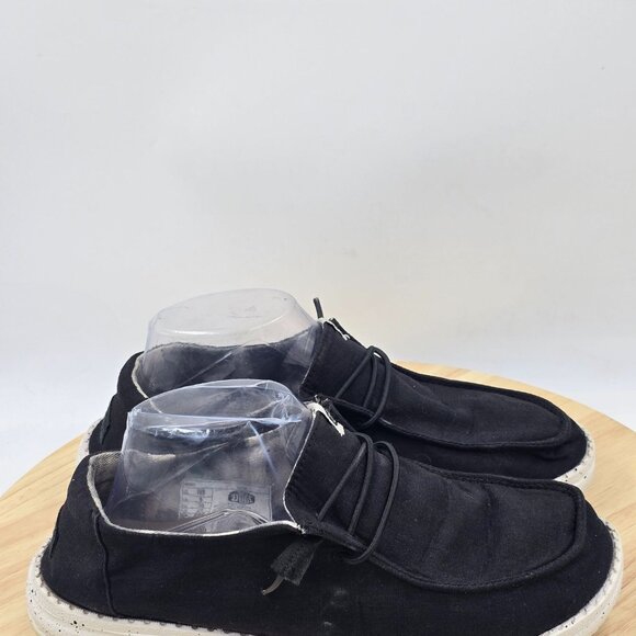 Hey Dude Womens Wendy Slip On Loafers Comfort Shoes Black Size 8 - Picture 1 of 8